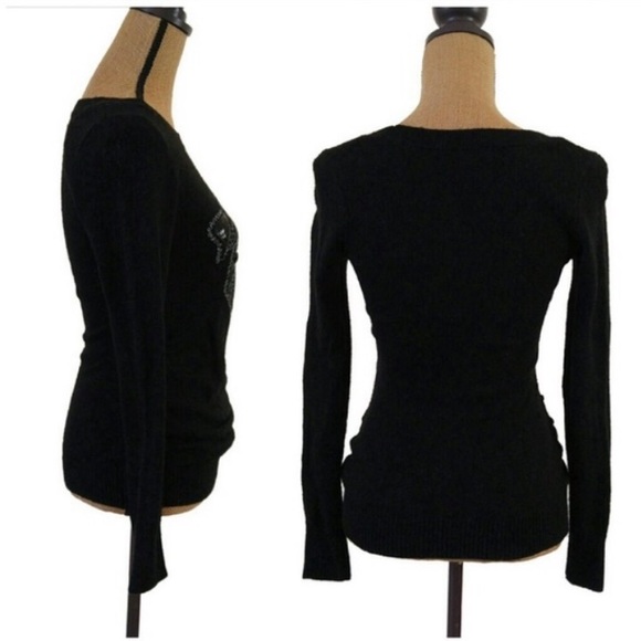 H&M Mama maternity black sweater.size XS - Picture 4 of 5